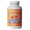 Simplysupplements Children's Chewable Multivitamins Orange Flavour 180 Tablets