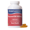 Simplysupplements Flaxseed Oil Capsules 1,000mg 120 Capsules