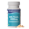 Simplysupplements Milk Thistle Tablets 3,000mg 120 Tablets