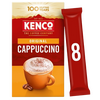 Kenco Cappuccino Unsweetened Instant Coffee Sachets 8 per pack
