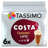 Tassimo Costa Caramel Latte Coffee Pods 6 per pack