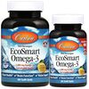 CarlsonLabs Smart Omega-3, 1000mg Natural Lemon - 90 + 30 softgels
