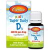 CarlsonLabs Kid's Super Daily D3, 400 IU - 10 ml.