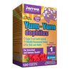 Jarrows Formulas Yum-Yum Dophilus, 1 Billion CFU (Raspberry) - 120 chewable tabs