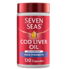 Seven Seas Omega-3 Fish Oil Plus Cod Liver Oil High Strength - 120 Caps