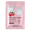 TONYMOLY I'm Lovely Peach Hand Mask 5 pcs