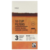 M&S Fairtrade Classic One Cup Coffee Filters 10 per pack