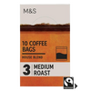 M&S Individually Wrapped House Blend Coffee Bags 10 x 7.5g