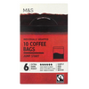 M&S Individually Wrapped Jump Start Coffee Bags 10 x 7.5g