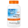 Doctor's Best Collagen Types 1 and 3 with Peptan and Vitamin C, 3000mg - 180 tabs