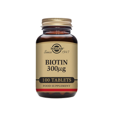 Biotin Tablet and Biotin Rich Foods in India should be supported by Solgar Supplements .