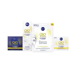 NIVEA Q10 Power Anti-Wrinkle Face Moisturiser Regime Bundle