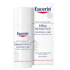 Eucerin UltraSensitive Soothing Face Cream Moisturiser (Normal to Combination Skin) 50ml