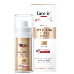 Eucerin Hyaluron Filler + Elasticity Anti-Ageing 3D Face Serum with Hyaluronic Acid 30ml