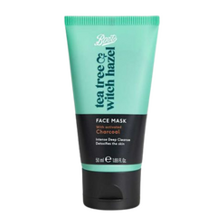 Boots Tea Tree & Witch Hazel Charcoal Face Mask 50ml