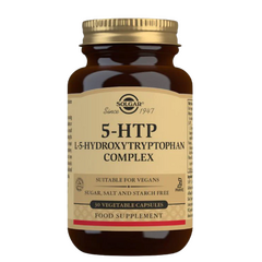 Solgar 5-HTP L-5-Hydroxytryptophan Complex Vegetable Capsules 30 Caps