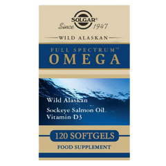 Solgar Wild Alaskan Full Spectrum Omega Softgels - Pack of 120