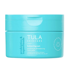 TULA Skin Care Balancing Act Purifying & pH Balancing Toner Pads 60pads