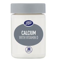 Boots Calcium + Vitamin D - 30 Tablets