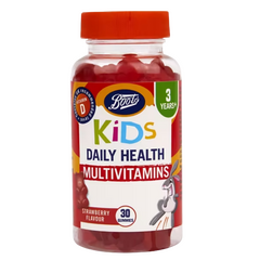 Boots Kids Daily Health Multivitamins Strawberry Flavour - 30 Gummies
