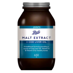 Boots Malt Extract + Cod Liver Oil 650ml