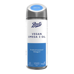 Boots Vegan Omega 3 Oil 60 Capsules