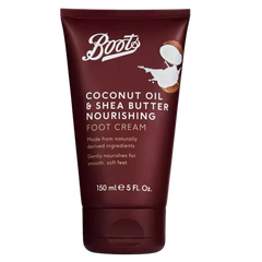 Boots CARE Moisturising Foot Cream Coconut & Shea 150ml
