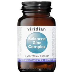 Viridian Balanced Zinc Complex Veg Caps 30