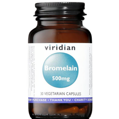 Viridian Bromelain 500mg Veg Caps 30