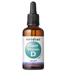 Viridian Liquid Vitamin D3 2000iu 50ml