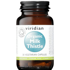 Viridian Organic Milk Thistle 400mg Veg Caps 30