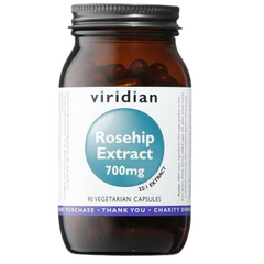 Viridian Rosehip Extract 700mg Veg Caps 90