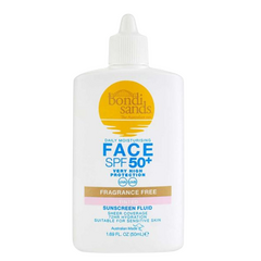 Bondi Sands Spf 50+ Fragrance Free Tinted Face Fluid 50ml