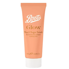 Boots Glow Peach Sugar Scrub 50g