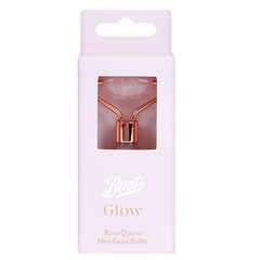Boots Glow Rose Quartz Mini Facial Roller