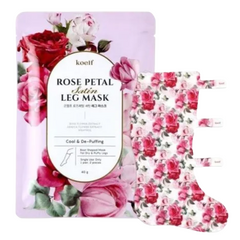 PETITFEE - Rose Petal Satin Leg Mask 1 pair