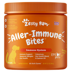 Zesty Paws Allergy Immune Supplement 90 Chews (All ages)