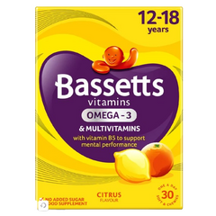 Bassetts Multivitamins Citrus Flavour Soft & Chewies 12-18 Years - 30