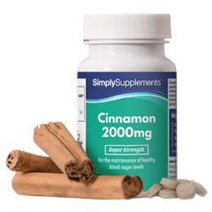 Simplysupplements Cinnamon Extract Tablets 2,000mg 120 Tablets