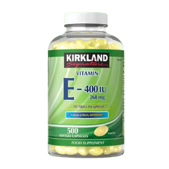 Kirkland Signature Vitamin E 268mg, 500 Softgel Capsules