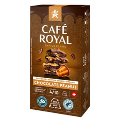 Café Royal Chocolate Peanut 10 pods for Nespresso