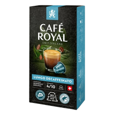 Café Royal Lungo Decaffeinated 10 pods for Nespresso