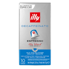illy Decaffeinated 10 pods for Nespresso