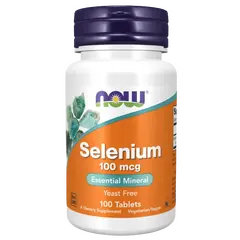 Now Foods Selenium - 100mcg - 100 tablets