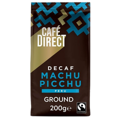 Cafedirect Fairtrade Decaf Machu Picchu Ground Coffee 200g