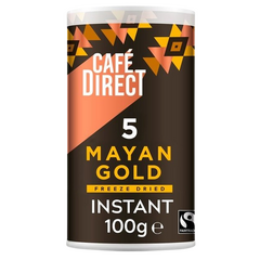 Cafedirect Fairtrade Mayan Gold Mexico Instant Coffee 100g