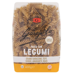 Garofalo Gluten Free Fusilli Pasta with Legumes & Cereals 400g