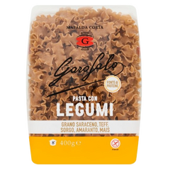 Garofalo Gluten Free Mafalda Corta Pasta with Legumes & Cereals 400g