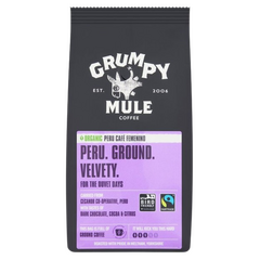 Grumpy Mule Organic Peru Ground Coffee 227g