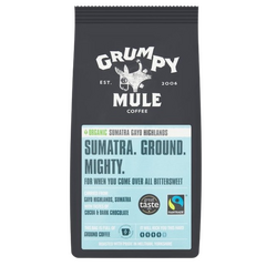 Grumpy Mule Organic Sumatra Ground Coffee 227g